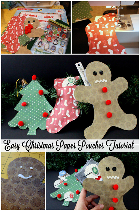 Christmas Paper Pouches Tutorial  Rae Gun Ramblings