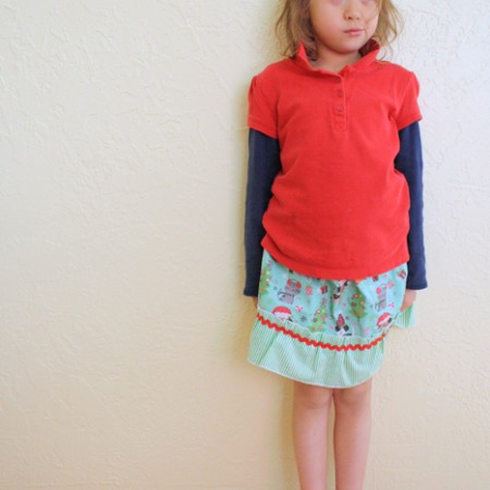 Easy Ruffle Girl Skirts Tutorial - Rae Gun Ramblings