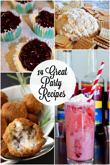 Party Recipes at Rae Gun Ramblings