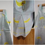 single pleat dress collage at Rae GUn Ramblings