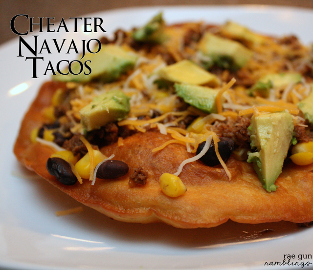 What's for Dinner: Cheater Navajo Tacos - Rae Gun Ramblings