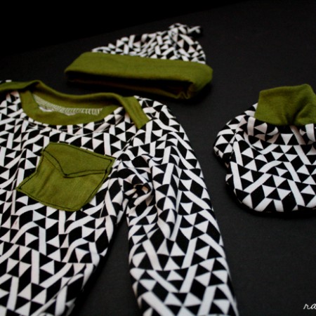 Darling boy friends baby clothes and faux pocket tutorial at Rae Gun Ramblings