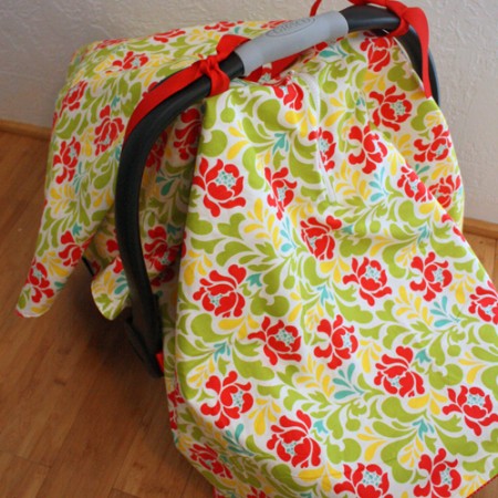 Step by step instructions for how to sew your own car seat cover - Rae Gun Ramblings