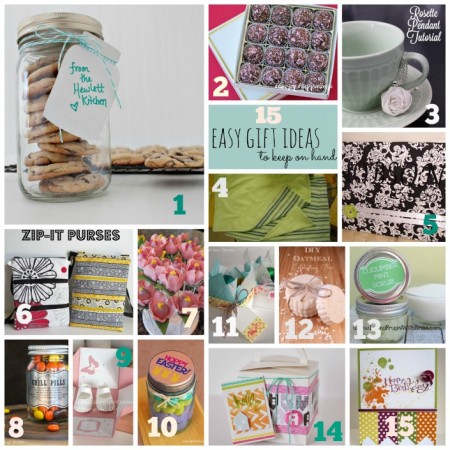 15 Easy DIY gift ideas that you can always have on hand for any special occassion