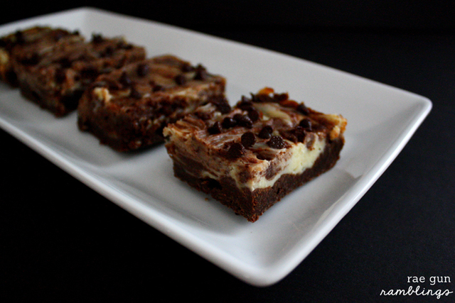 Delicious Cheesecake Swirled Brownies Recipe - Rae Gun Ramblings