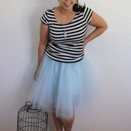 How to make a tulle circle skirt in just 30 minutes - Rae Gun Ramblings