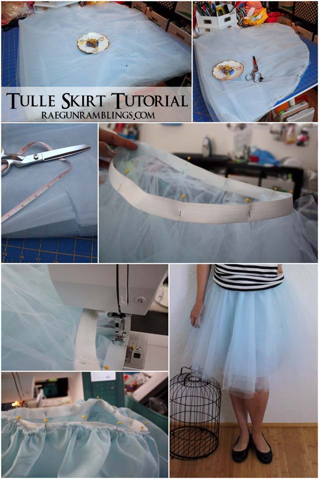 Easy 30 Minute Tulle Skirt Tutorial - Rae Gun Ramblings