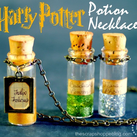 Harry Potter Potions Necklace Tutorial