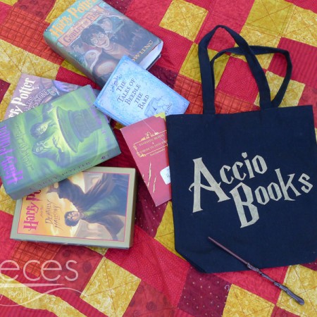 How to make an Accio Books bag.
