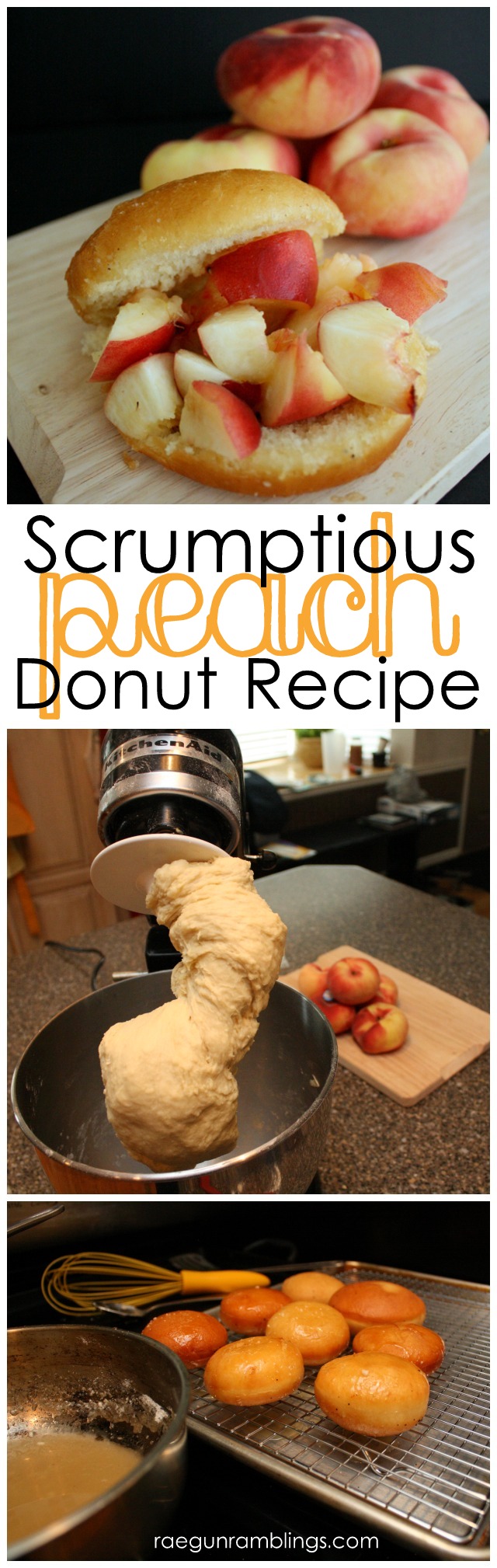 Peach Donuts Recipe The Donut Man KnockOff Rae Gun Ramblings