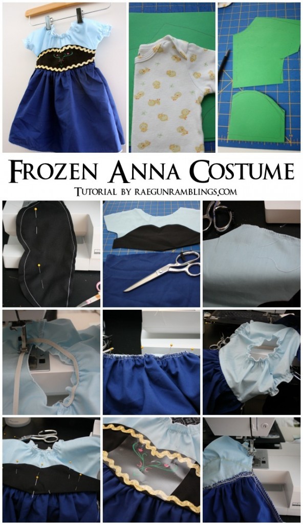 Baby Frozen Anna Costume Tutorial + Over 80 Costume Tutorials Rae Gun