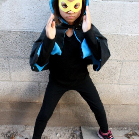 DIY Bat Girl costume - Rae Gun Ramblings
