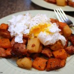 Super easy and yummy one pan sweet potato and kielbasa has - Rae Gun Ramblings