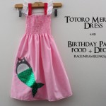 Totoro mermaid dress and birthday party - Rae Gun Ramblings