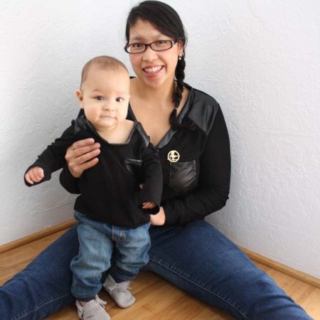Boys can match their mamas too! DIY Hunger Games inspired shirts - Rae Gun Ramblings