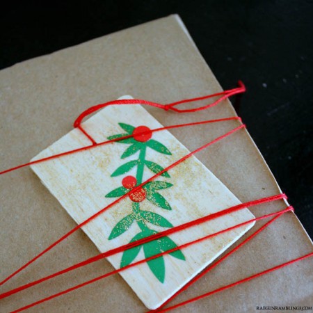 Quick and easy DIY Christmas ornaments and gift tags - Rae Gun Ramblings