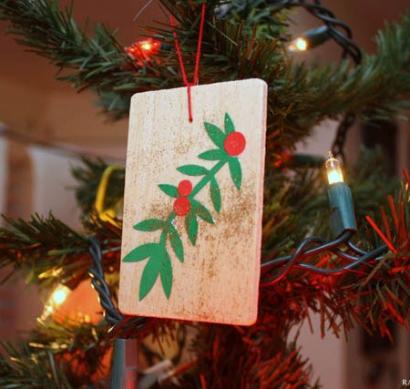 Easy DIY mod podge Christmas Ornaments - Rae Gun Ramblings