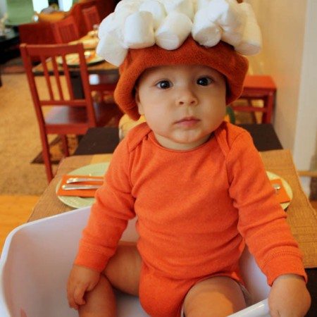 Baby Sweet Potato costume! Brilliant and so easy - Rae Gun Ramblings