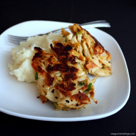 20 Minute crab cake recipe perfect for parties or as a meal in itself - Rae Gun Ramblings