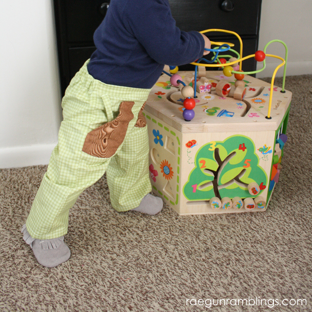 Super darling quick and easy baby pants pattern - Rae Gun Ramblings