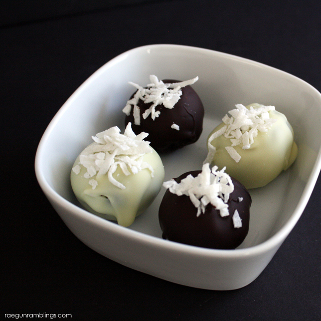 yummy quick and easy coconut OREO truffles - Rae Gun Ramblings