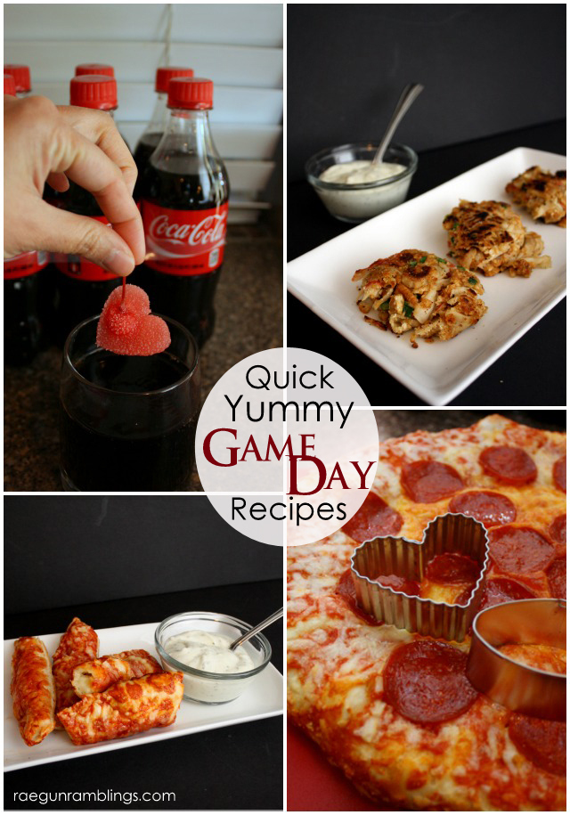 Super fast and easy ideas for your Game Day party - Rae Gun Ramblings