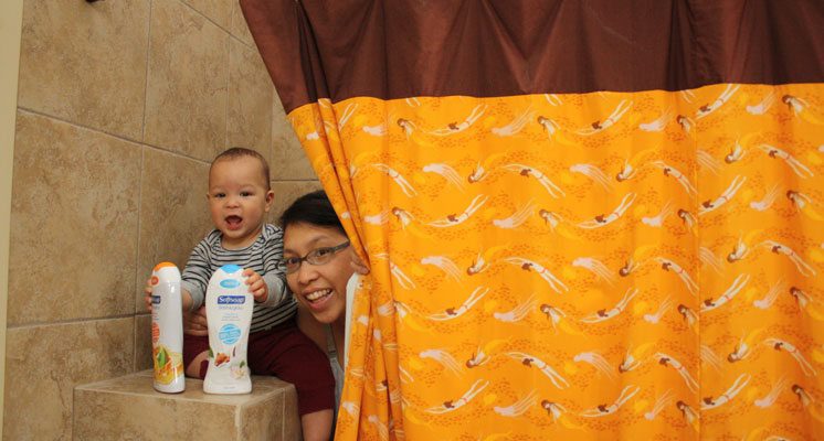 quick and easy sewing tutorial 30 minute shower curtain