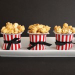 Quick and easy popcorn inspired pudding cup treats for movie night