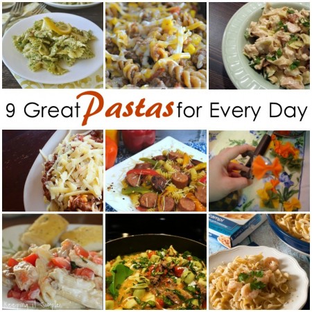 Yummy and easy pasta dinner ideas and recipes