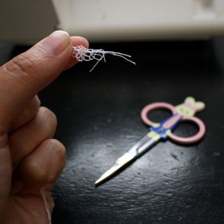 Super great trick to undoing serger stitches fast and easy