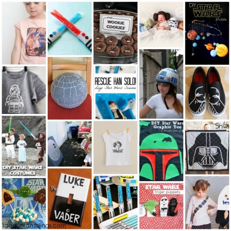 20+ great Star Wars crafts, DIYs, party ideas and more. May the 4th!