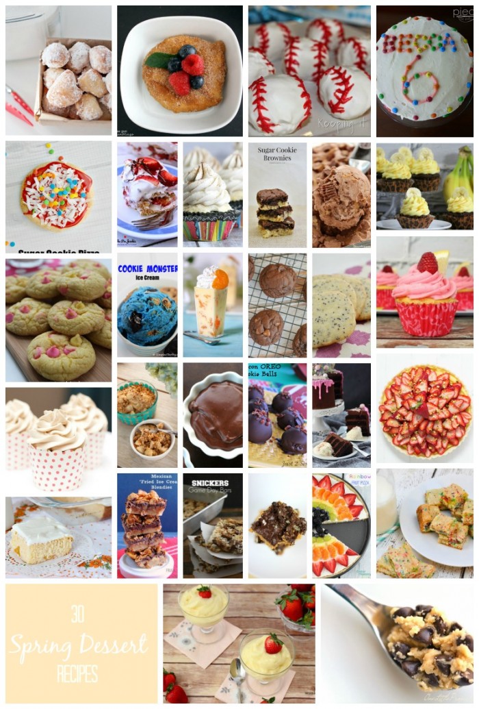 30 Spring Dessert Recipes
