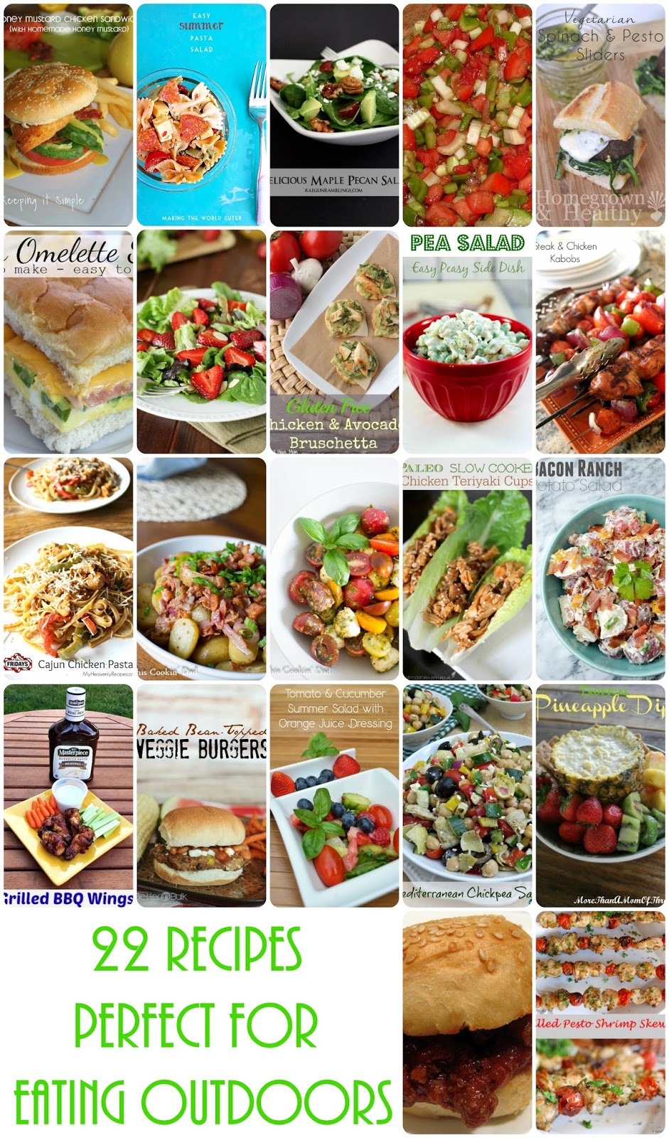 Recipes for Eating Outside