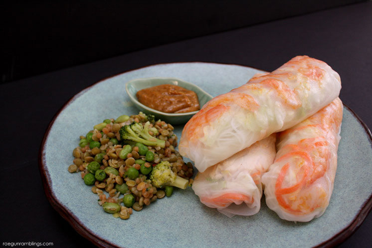 Delicious and healthy Vietnamese Summer Rolls recipe. Great way to get veggies and easy meal idea.