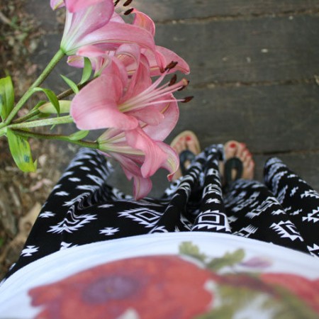 awesome aztec diy maxi skirt
