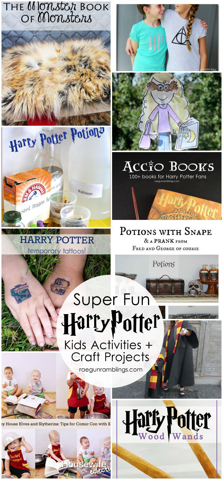 Harry Potter Craft Ideas For Kids Part - 46: Must Do All These Activities With The Kids. Fun Harry Potter Projects And Summer Fun