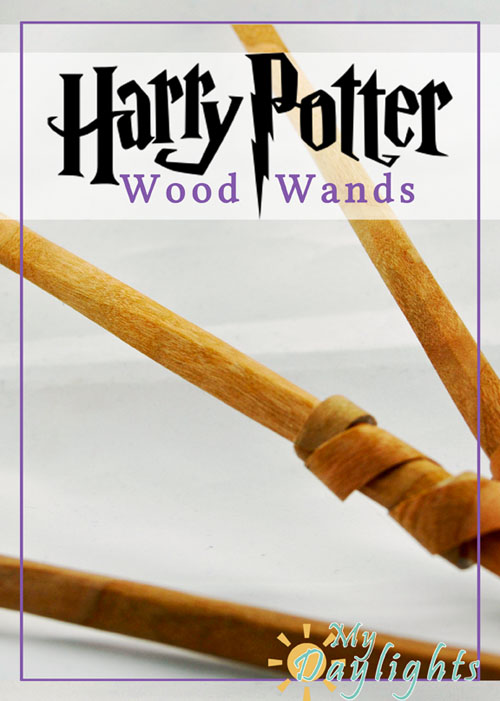 DIY feather filled Harry-Potter-Wands tutorial