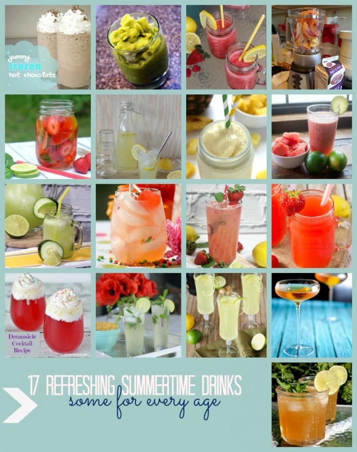 refreshing summer time drink recipes