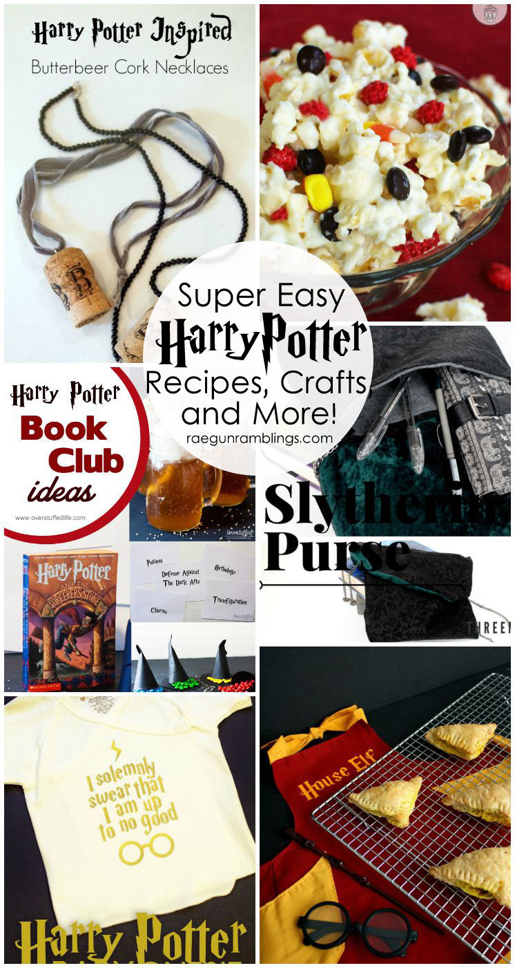 Easy and fun Harry Potter recipes, crafts and more