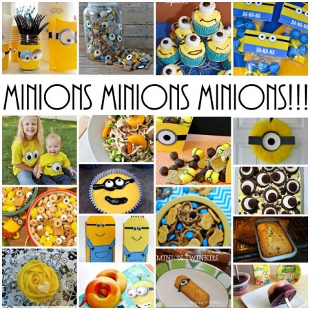 Lots of amazing DIY crafts, recipes, party ideas and more for Minion lovers