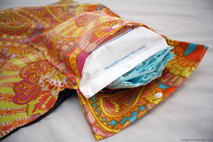 30 minute light weight washable DIY baby changing station