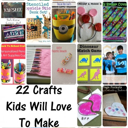 Crafts Kids Will Love. Great collection of activities to do with children