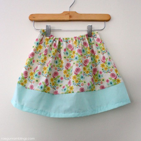 20 minute banded skirt tutorial