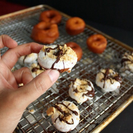 super yummy smores donuts recipe