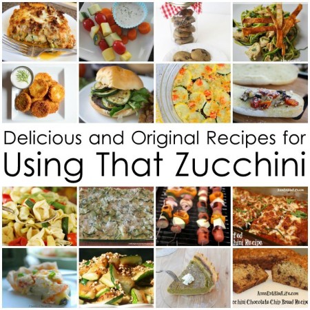 so many good zucchini recipes