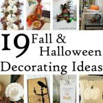 Fall and Halloween projects collage