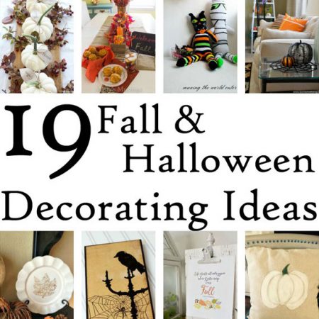 Fall and Halloween projects collage