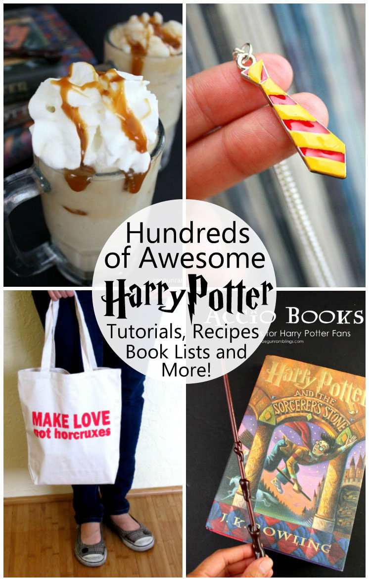 The Best Harry Potter Crafts Parties Tutorials And More