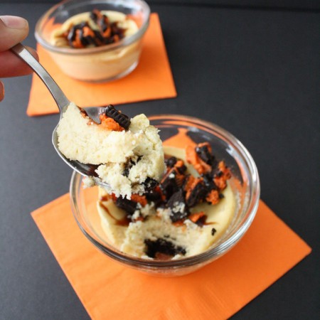 Halloween oreo surprise personal cheesecakes recipe