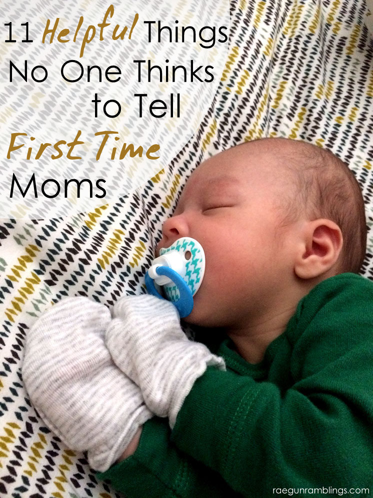 Yes! Totally agree. I wish I knew all of these when I was pregnant. Great tips for first time moms.